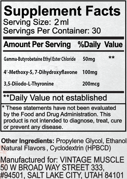 Hormonal Fat Burner, Muscle Preserving - Hydroxygenin™