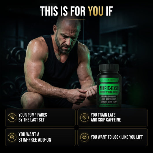 This is for you if your pump fades by the last set, you train late and skip caffeine, you want a stim-free add-on, and you want to look like you lift.